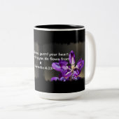 Tasse 2 Couleurs Proverbes 4:23 (Devant droit)