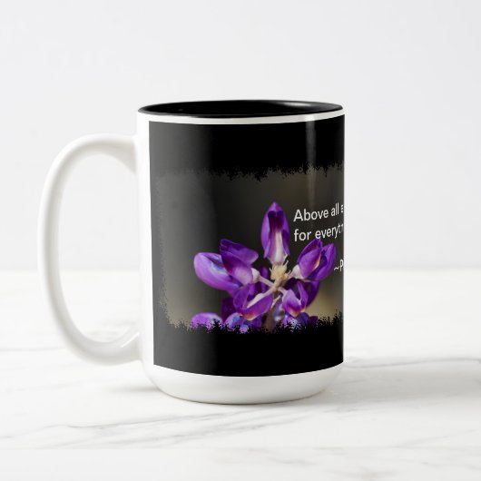 Tasse 2 Couleurs Proverbes 4:23 (Gauche)