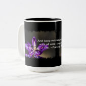 Tasse 2 Couleurs Proverbes 4:23 (Devant gauche)