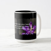 Tasse 2 Couleurs Proverbes 4:23 (Devant droit)