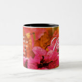 Tasse 2 Couleurs PROVERBS 31 Fête des mères chrétiennes florales ro (Centre)