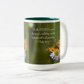 Tasse 2 Couleurs Psaume 100:5 (Devant droit)