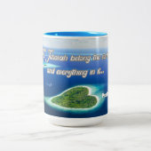 Tasse 2 Couleurs Psaume 24 (Centre)