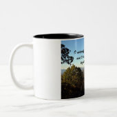 Tasse 2 Couleurs Psaume 34:3 (Gauche)