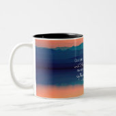 Tasse 2 Couleurs Psaume 55:22 Posez vos soucis à l'Éternel (Gauche)