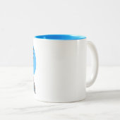 Tasse 2 Couleurs Psaumes 91 Accent Coussin (Devant droit)