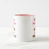 Tasse 2 Couleurs Psychologue clinicien drôle (Centre)