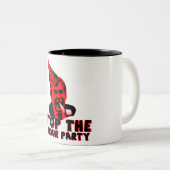 Tasse 2 Couleurs Psychopathe (Devant droit)