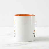 Tasse 2 Couleurs Publicité de service de bricolage (Centre)