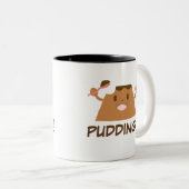 Tasse 2 Couleurs PUDDING de chocolat ! ! ! ! (Devant droit)