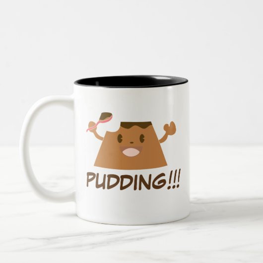 Tasse 2 Couleurs PUDDING de chocolat ! ! ! ! (Gauche)