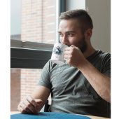 Tasse 2 Couleurs Puffin Splash, personnalisé