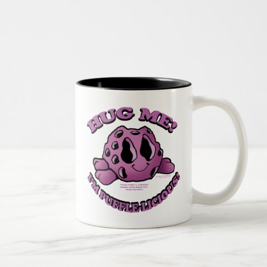 TASSE 2 COULEURS PUFFLE-LICIOUS (Droit)