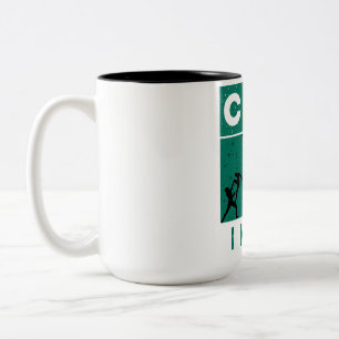 Tasse 2 Couleurs Puis-je le lancer Retro