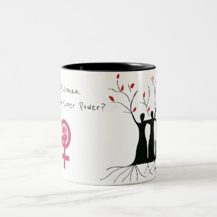Tasse 2 Couleurs Puissance de femme