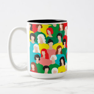 Tasse 2 Couleurs Puissance des filles