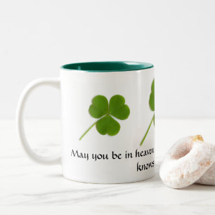 Tasse 2 Couleurs Puissiez-vous être dans le paradis de la bénédi