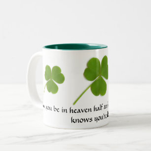 Tasse 2 Couleurs Puissiez-vous être dans le paradis de la bénédi