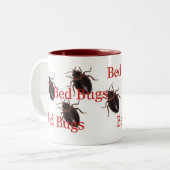 Tasse 2 Couleurs punaises (Devant gauche)