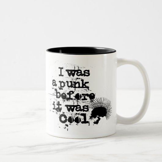 Tasse 2 Couleurs punk (Droit)