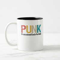 Punk Uncle Professionnel Aucun Enfants Funny Uncle
