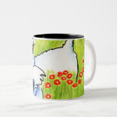 Tasse 2 Couleurs Pure Schnauzer (Devant droit)