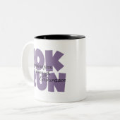 Tasse 2 Couleurs Purple à 10 000 (Devant gauche)