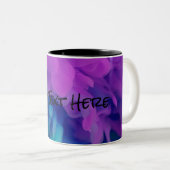 Tasse 2 Couleurs Purple et Blue Digital Smoke (Devant droit)