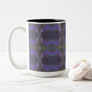 Tasse 2 Couleurs Purple Floral Garden
