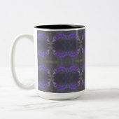 Tasse 2 Couleurs Purple Floral Garden (Gauche)
