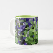 Tasse 2 Couleurs Purple Lavender Garden (Devant gauche)