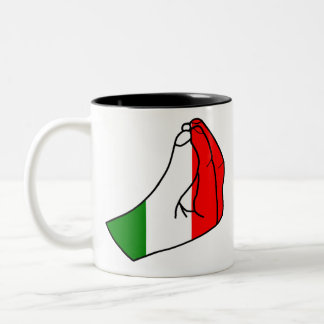 Tasse 2 Couleurs Purse des doigts