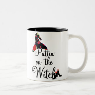 Tasse 2 Couleurs Puttin' sur la sorcière
