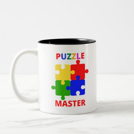 Tasse 2 Couleurs Puzzle Master (Gauche)
