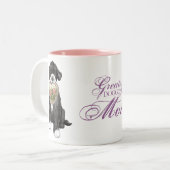 Tasse 2 Couleurs PWD Heart Maman (Devant gauche)