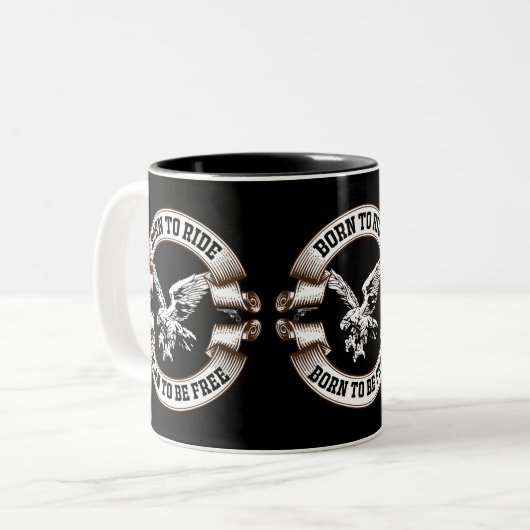 Tasse 2 Couleurs pygargue (Devant gauche)