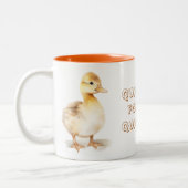 Tasse 2 Couleurs Quackers for my quackers (Gauche)