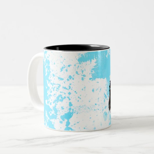 Tasse 2 Couleurs quadruples (Devant gauche)