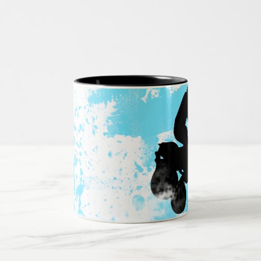 Tasse 2 Couleurs quadruples (Centre)