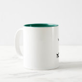 Tasse 2 Couleurs Quand votre faux, votre mal (Devant gauche)
