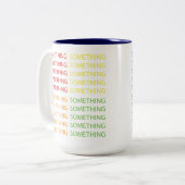 Tasse 2 Couleurs Quarante quelque chose (Devant gauche)