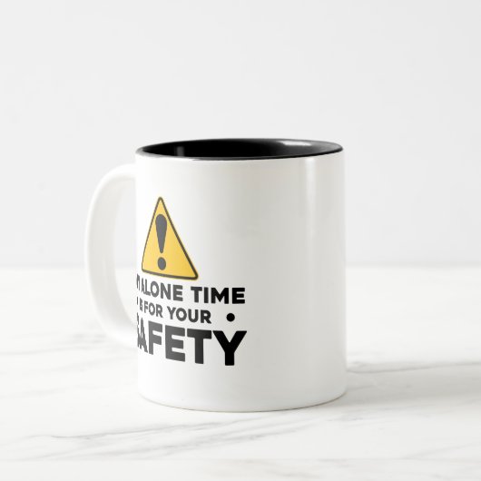 Tasse 2 Couleurs Quarantine 2020 Distances sociales Introvert Café (Devant gauche)