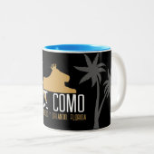 Tasse 2 Couleurs Quartier Lac Como (Devant droit)
