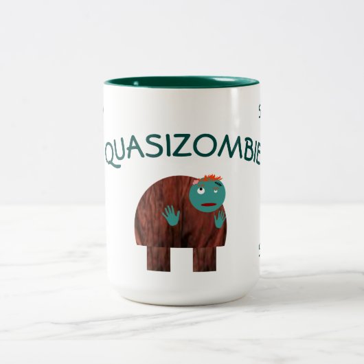 Tasse 2 Couleurs Quasi Zombie (Centre)