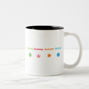 Tasse 2 Couleurs Quatre saisons