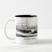 Tasse 2 Couleurs Quay circulaire 1871 (Gauche)