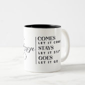 Tasse 2 Couleurs Que Ça Arrive (Devant droit)