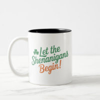 Que Les Shenanigans Commencent Un St patrick Irlan