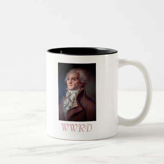 Tasse 2 Couleurs Que Robespierre ferait-il ? (Droit)