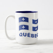 Tasse 2 Couleurs Québec (Gauche)